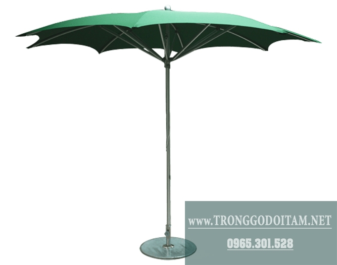 DÙ CHE NẮNG QUÁN CAFE HÌNH TRÒN