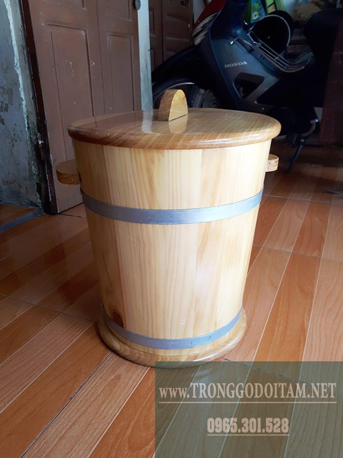 mua thùng đựng gạo bằng gỗ ở đâu
