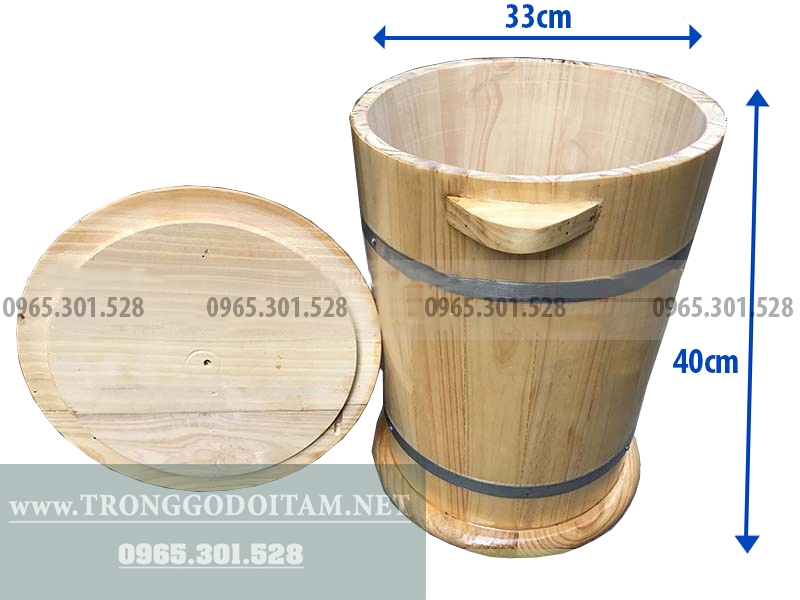 Mua thùng gỗ đựng gạo là cách đơn giản bảo vệ sức khỏe cho cả gia đình