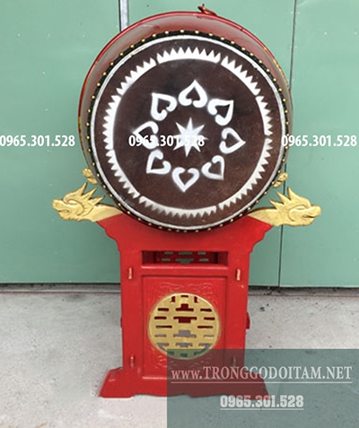 MUA TRỐNG NHÀ CHÙA VẼ RỒNG ĐẸP