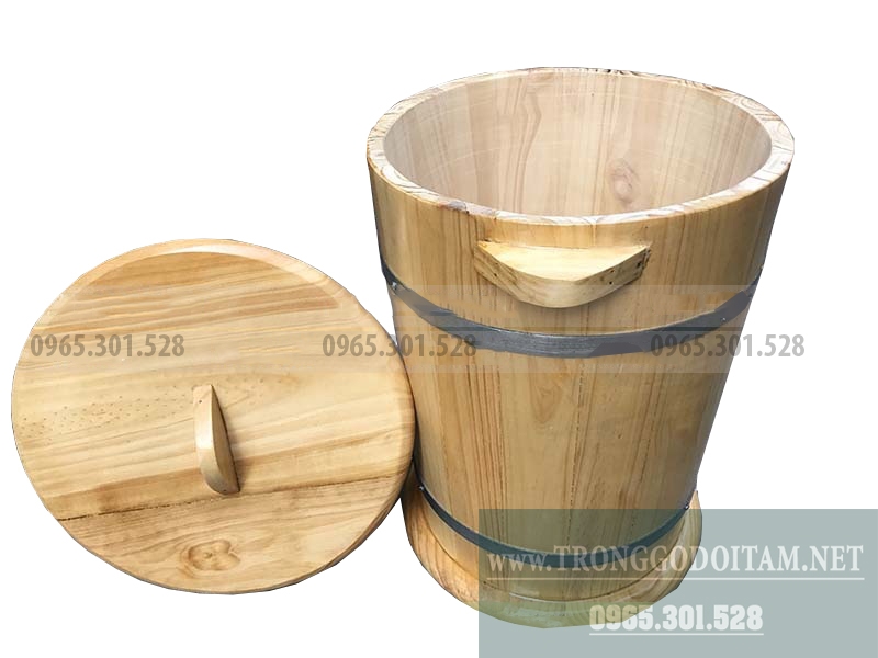 Giá thùng gỗ đựng gạo rẻ và chất lượng.