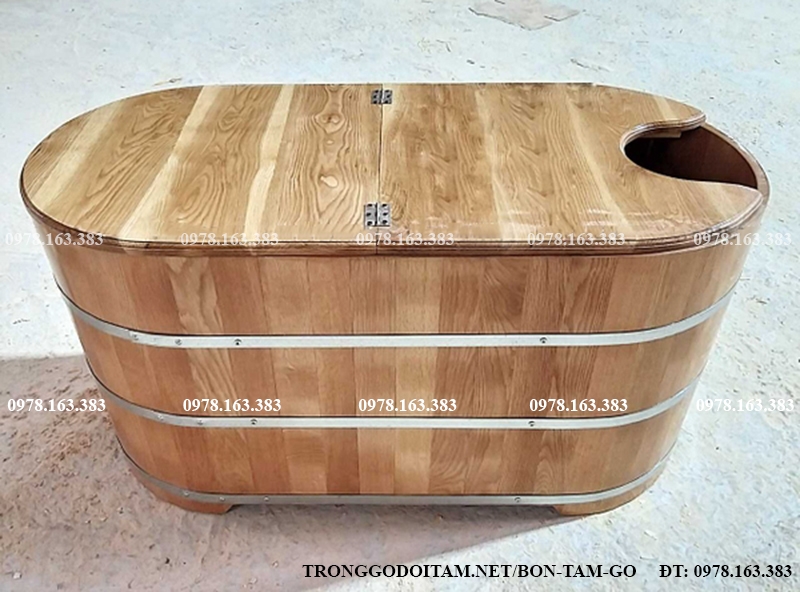 bồn tắm gỗ xông hơi