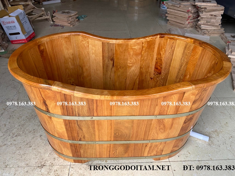 mua bồn tắm gỗ