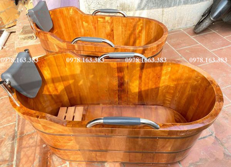 bồn tắm gỗ cao cấp