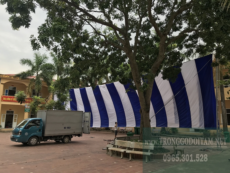 mua bán lắp đặt dù che nắng trường học tận nơi