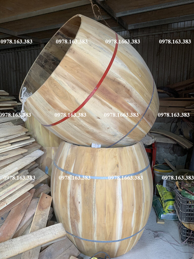 trống làm bằng gỗ mít