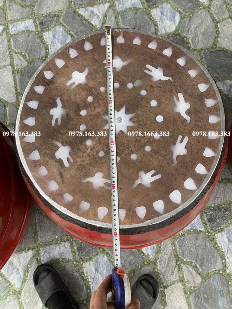 Trống trường học mặt 48cm cao 60cm
