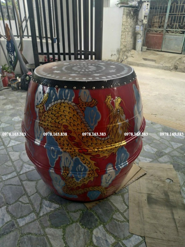mua trống chùa vẽ rồng
