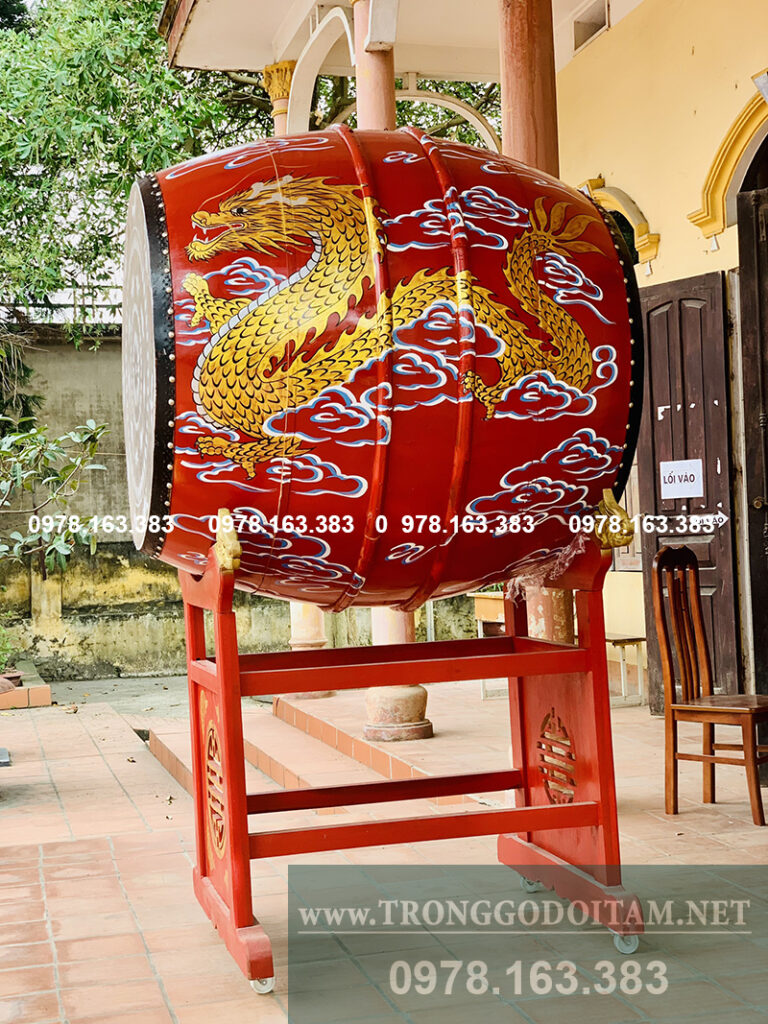 trống gỗ nhà thờ họ