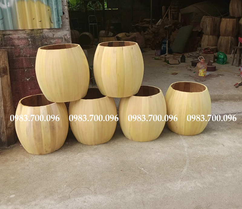 Gỗ mít làm thân trống vì độ bền cao, đảm bảo tính thẩm mỹ