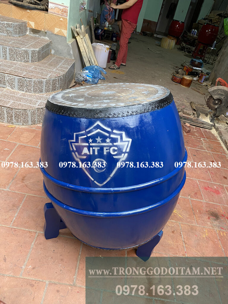 trống gỗ cổ vũ bóng đá