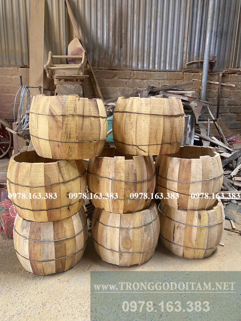 trống gỗ làng đọi tam