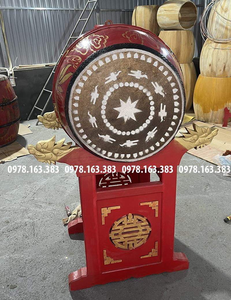 Trống nhà thờ họ phục vụ cho nhu cầu ngày tết và các nghi lễ cúng tế