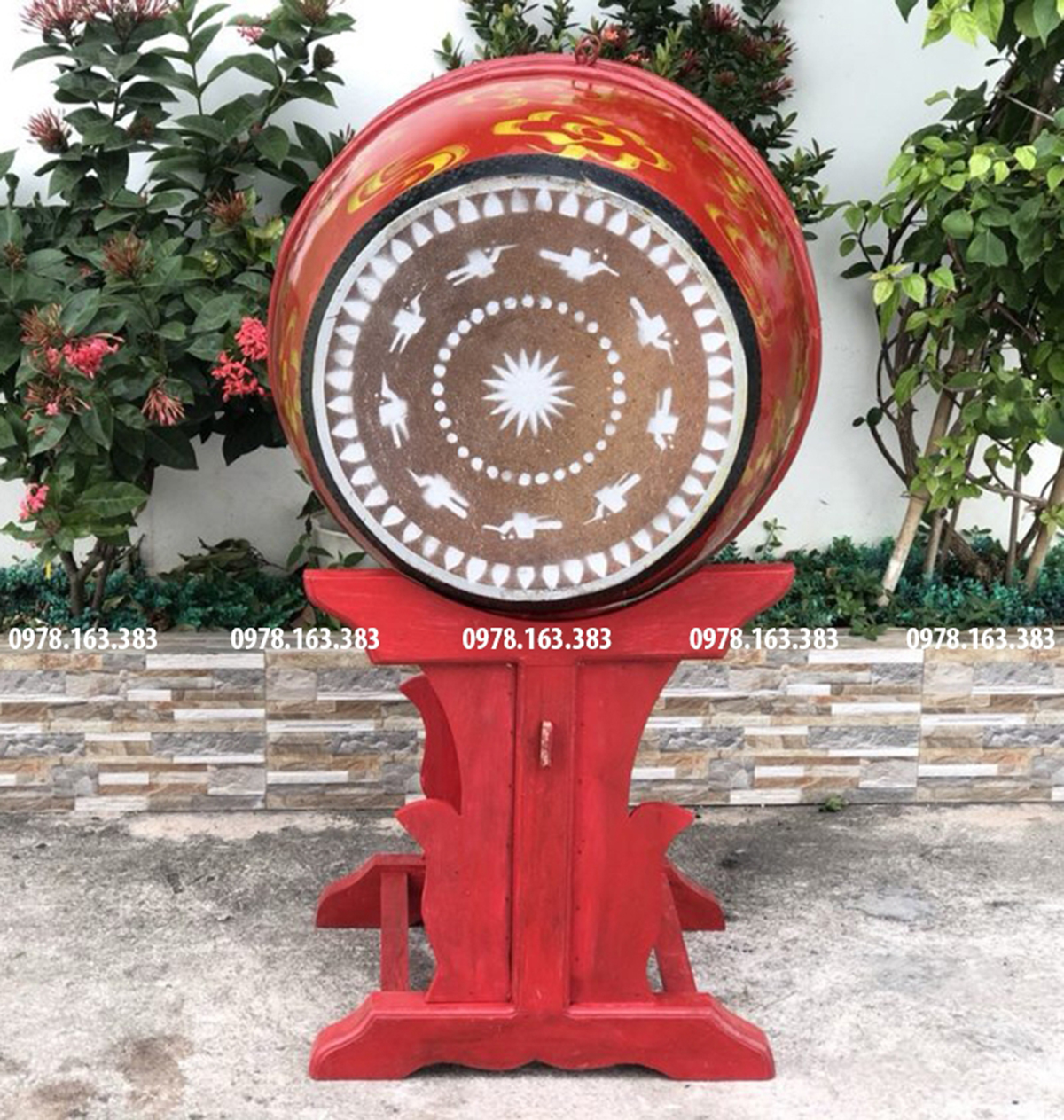 TRỐNG TRƯỜNG 48X60 CHO TIỂU HỌC VÀ TRUNG HỌC