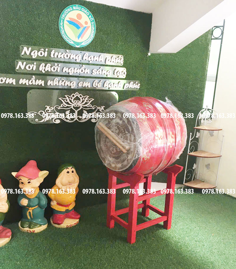 trống trường khai giảng